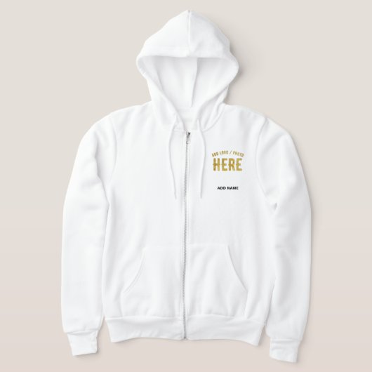 STIJLVOOL MODERN AANPASBAAR WIT GECERTIFICEERD GEM HOODIE (Laagn)