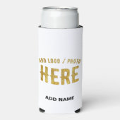 STIJLVOOL MODERN AANPASBAAR WIT GECERTIFICEERD GEM SELTZER BLIKJESKOELER (Seltzer Voorkant)