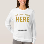 STIJLVOOL MODERN AANPASBAAR WIT GECERTIFICEERD GEM T-SHIRT (Voorkant)