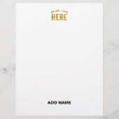 STIJLVOOL MODERN AANPASBAAR WIT GECERTIFICEERD MER BRIEFHOOFD (Voorkant)