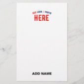 STIJLVOOL MODERN AANPASBAAR WIT GECERTIFICEERD MER BRIEFPAPIER (Voorkant)