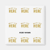 STIJLVOOL MODERN AANPASBAAR WIT GECERTIFICEERD MER MAGNEET (Voorkant)