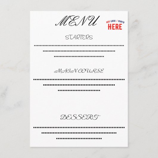 STIJLVOOL MODERN AANPASBAAR WIT GECERTIFICEERD MER MENU (Achterkant)