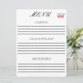 STIJLVOOL MODERN AANPASBAAR WIT GECERTIFICEERD MER MENU (Staand voorkant)