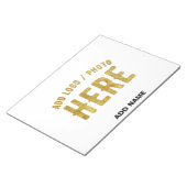 STIJLVOOL MODERN AANPASBAAR WIT GECERTIFICEERD MER NOTITIEBLOK (Schuin)