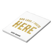 STIJLVOOL MODERN AANPASBAAR WIT GECERTIFICEERD MER NOTITIEBLOK (Linkerzijde)