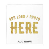 STIJLVOOL MODERN AANPASBAAR WIT GECERTIFICEERD MER NOTITIEBLOK (Voorkant)