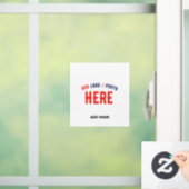 STIJLVOOL MODERN AANPASBAAR WIT GECERTIFICEERD MER RAAMSTICKER (Huis)