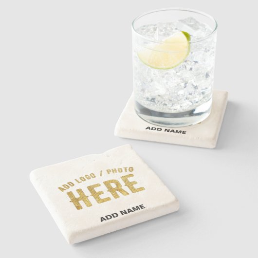 STIJLVOOL MODERN AANPASBAAR WIT GECERTIFICEERD MER STENEN ONDERZETTER (Zijkant)