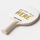 STIJLVOOL MODERN AANPASBAAR WIT GECERTIFICEERD MER TAFELTENNISBATJE (Voorkant Gekanteld)