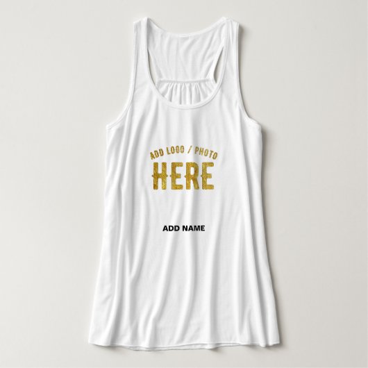STIJLVOOL MODERN AANPASBAAR WIT GECERTIFICEERD MER TANKTOP (Design voorkant)