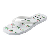 STIJLVOOL MODERN AANPASBAAR WIT GECERTIFICEERD MER TEENSLIPPERS (Schuin)