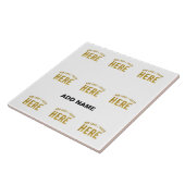 STIJLVOOL MODERN AANPASBAAR WIT GECERTIFICEERD MER TEGELTJE (Zijkant)