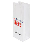 STIJLVOOL MODERN AANPASBAAR WIT GECERTIFICEERD MER WIJN CADEAUTAS (Voorkant Gekanteld)