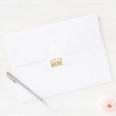 STIJLVOOL MODERN AANPASBAAR WIT GECONTROLEERD MERK STICKER (Envelop)