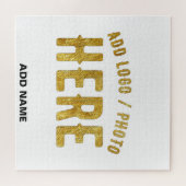 STIJLVOOL MODERN AANPASBAAR WIT GEVEREIFICEERD GEM LEGPUZZEL (Horizontaal)