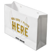 STIJLVOOL MODERN AANPASBAAR WIT GEVÉRIFICEERD MERK GROOT CADEAUZAKJE (Voorkant Gekanteld)