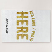 STIJLVOOL MODERN AANPASBAAR WIT GEVERIFIEERD GEMER LEGPUZZEL (Horizontaal)