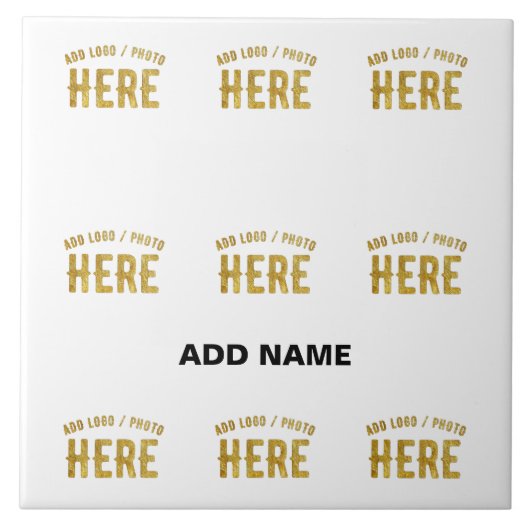 STIJLVOOL MODERN AANPASBAAR WIT GEVERIFIEERD GEMER TEGELTJE (Voorkant)