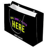 STIJLVOOL MODERN AANPASBAAR ZWART GECERTIFICEERD G GROOT CADEAUZAKJE (Voorkant Gekanteld)