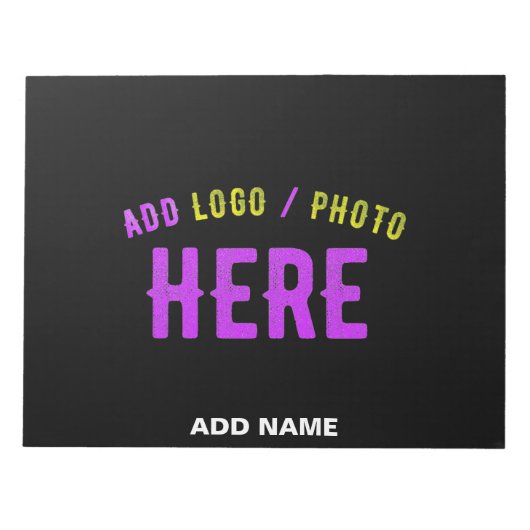 STIJLVOOL MODERN AANPASBAAR ZWART GECERTIFICEERD G NOTITIEBLOK (Voorkant)