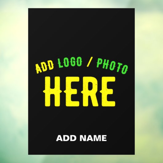 STIJLVOOL MODERN AANPASBAAR ZWART GECERTIFICEERD G RAAMSTICKER (Vel 3)