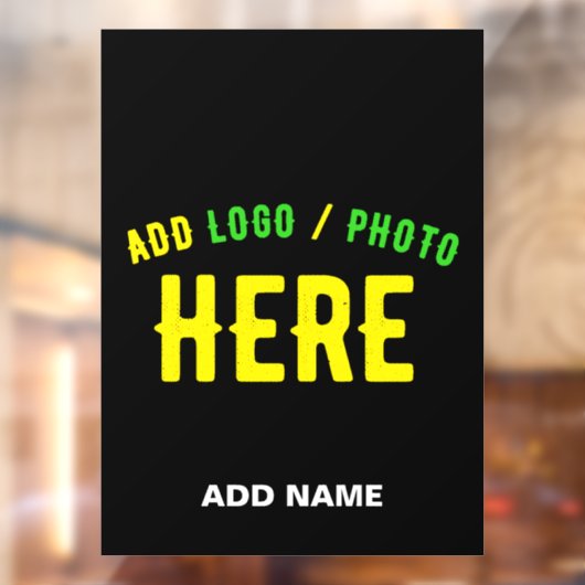 STIJLVOOL MODERN AANPASBAAR ZWART GECERTIFICEERD G RAAMSTICKER (Vel 2)