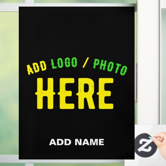 STIJLVOOL MODERN AANPASBAAR ZWART GECERTIFICEERD G RAAMSTICKER (Huis)