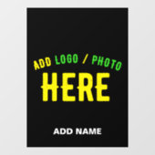 STIJLVOOL MODERN AANPASBAAR ZWART GECERTIFICEERD G RAAMSTICKER (Vel)