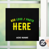 STIJLVOOL MODERN AANPASBAAR ZWART GECERTIFICEERD G RAAMSTICKER (Huis)