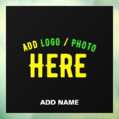 STIJLVOOL MODERN AANPASBAAR ZWART GECERTIFICEERD G RAAMSTICKER (Vel 3)