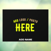 STIJLVOOL MODERN AANPASBAAR ZWART GECERTIFICEERD G RAAMSTICKER (Vel 3)