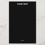 STIJLVOOL MODERN AANPASBAAR ZWART GECERTIFICEERD M BRIEFPAPIER (Achterkant)