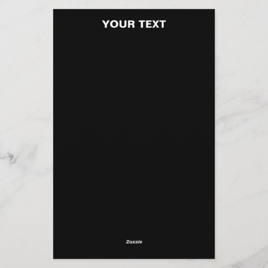 STIJLVOOL MODERN AANPASBAAR ZWART GECERTIFICEERD M BRIEFPAPIER (Achterkant)