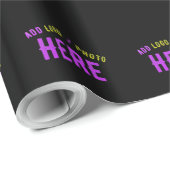 STIJLVOOL MODERN AANPASBAAR ZWART GECERTIFICEERD M CADEAUPAPIER (Rol Hoek)