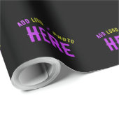 STIJLVOOL MODERN AANPASBAAR ZWART GECERTIFICEERD M CADEAUPAPIER (Rol Hoek)