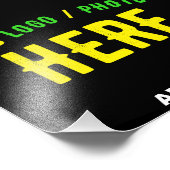 STIJLVOOL MODERN AANPASBAAR ZWART GECERTIFICEERD M FOTO AFDRUK (Hoek)