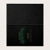 STIJLVOOL MODERN AANPASBAAR ZWART GECERTIFICEERD M KAART (Binnenkant ongevouwen)