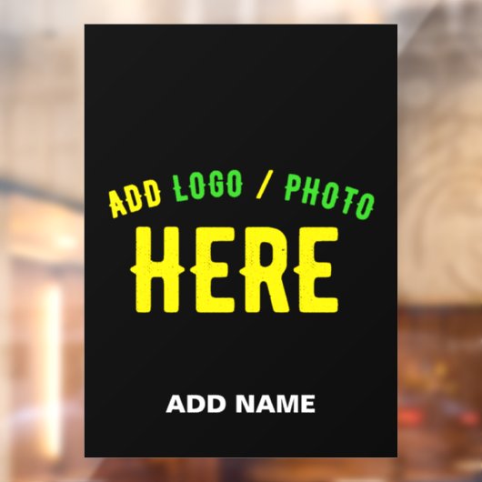 STIJLVOOL MODERN AANPASBAAR ZWART GECERTIFICEERD M RAAMSTICKER (Vel 2)