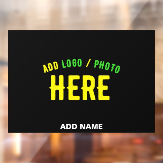 STIJLVOOL MODERN AANPASBAAR ZWART GECERTIFICEERD M RAAMSTICKER (Vel 2)