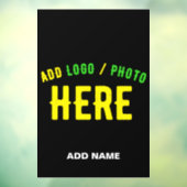 STIJLVOOL MODERN AANPASBAAR ZWART GECERTIFICEERD M RAAMSTICKER (Vel 3)