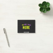 STIJLVOOL MODERN AANPASBAAR ZWART GECONTROLEERD ME POST-IT® NOTES (Kantoor)
