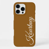 STIJLVOOL MODERN ELEGANT CLASSIC AANGEPASTE NAAM B iPhone HOESJE (Achterkant)