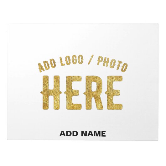 STIJLVOOL MODERN KUN JE AANPASSEN WIT GECERTIFICEE NOTITIEBLOK (Voorkant)