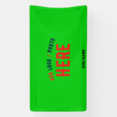 STIJLVOOLDE MODERNE AANGEPASTE LIMOGREEN GEVERIFIE SPANDOEK (Verticaal)