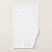 STIJLVOOLDE MODERNE Aangepaste NAAM BRUID BACHELOR Bad Handdoek (Handdoek)