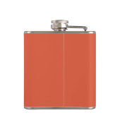 STIJLVOOLDE MODERNE Aangepaste NAAM GELE ORANJE TR Heupfles (Achterkant)