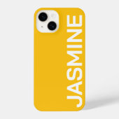 STIJLVOOLDE MODERNE KLASSIEKE AANGEPASTE NAAM MINI iPhone HOESJE (Achterkant)
