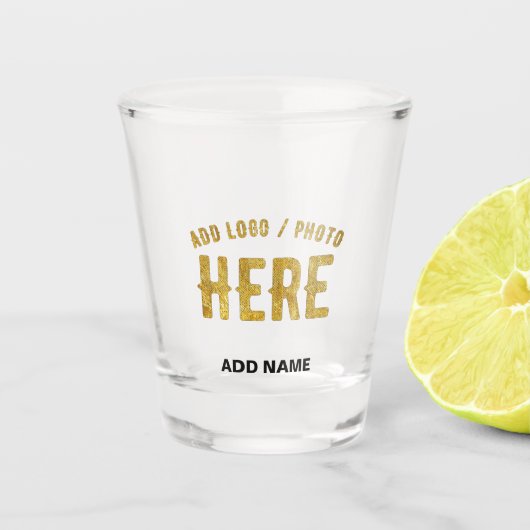 STIJLVOUDIG MODERN AANPASBAAR WIT GECERTIFICEERD M SHOT GLAS (Voorkant)