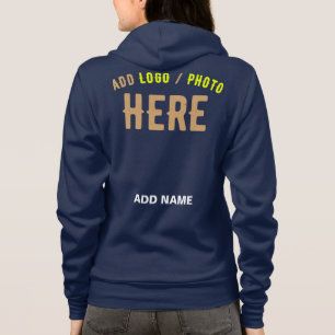 STIJLVOUDIG MODERN NAVYBLAUW GEVERIFIEERD MERKARTI HOODIE